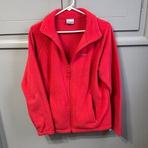 Columbia Vibrant Coral Fleece Jacket